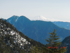 合地山と富士山 038