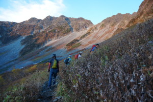 いざ！北穂高岳へ！
